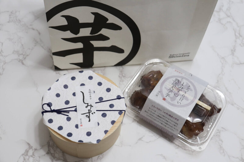 高級芋菓子しみず 築地本店｜美味しい「和スイートポテト」の食べ比べ！
