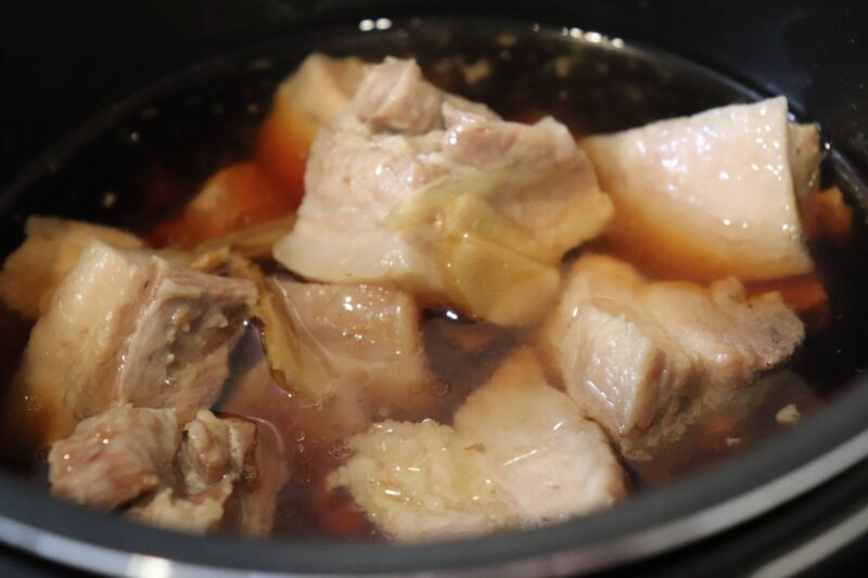 パナソニックの電気圧力鍋で簡単！「豚の角煮」が美味しくて感動｜レシピ・感想をレビュー