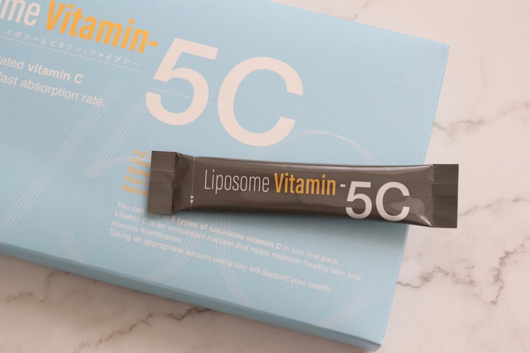 【初回半額（50%OFF）】「 Liposome Vitamin 5C （リポソームビタミン 5C）」使用レビュー｜飲みやすいリポソームビタミンCの口コミ・効果・評判・感想・特徴など